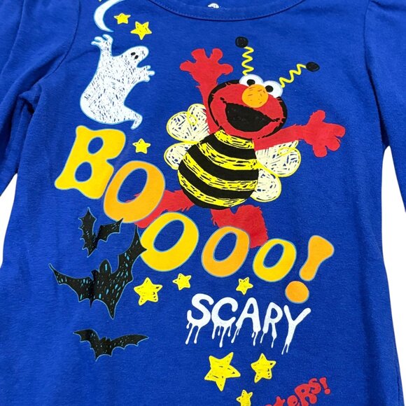 Sesame Street Elmo Halloween Long Sleeve t-Shirt 4T Girls - Picture 2 of 5
